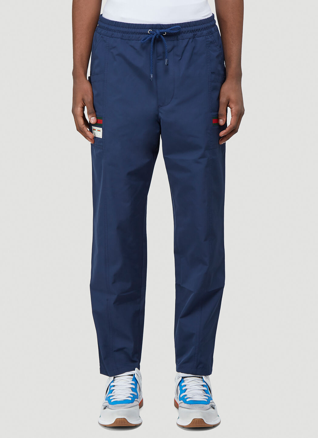 Gucci GG Monogram Technical Jersey Jogging Track Pants | eBay
